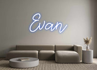 Custom Neon: Evan