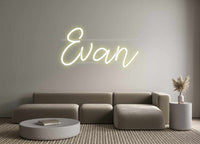 Custom Neon: Evan