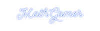 Custom Neon: MathGamer