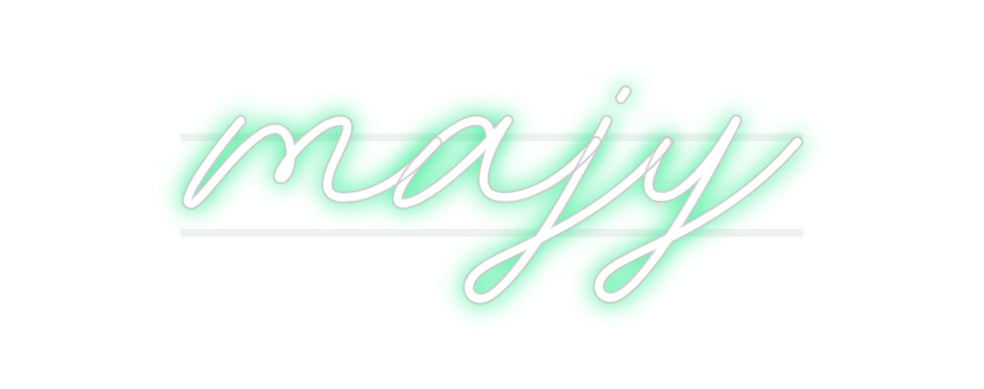 Custom Neon: majy