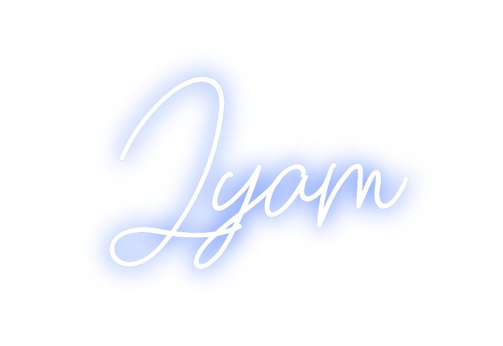 Custom Neon: Lyam