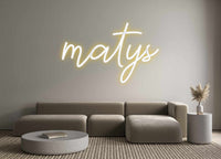 Custom Neon: matys