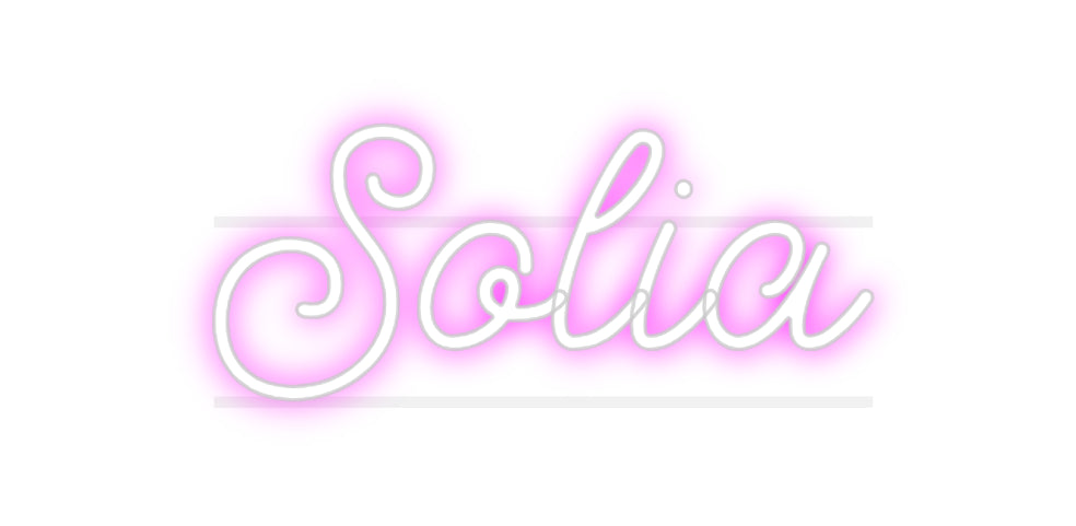 Custom Neon: Solia