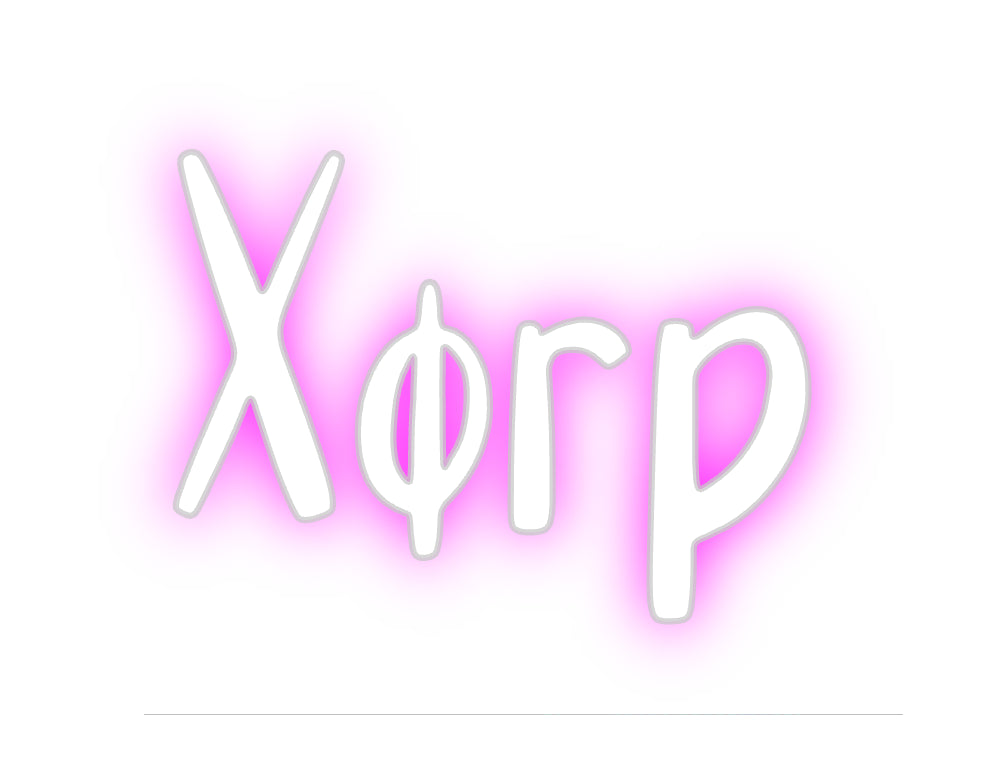 Custom Neon: Xørp