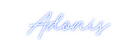 Custom Neon: Adonis