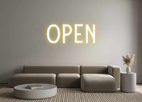 Custom Neon: OPEN