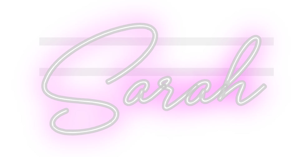 Custom Neon: Sarah