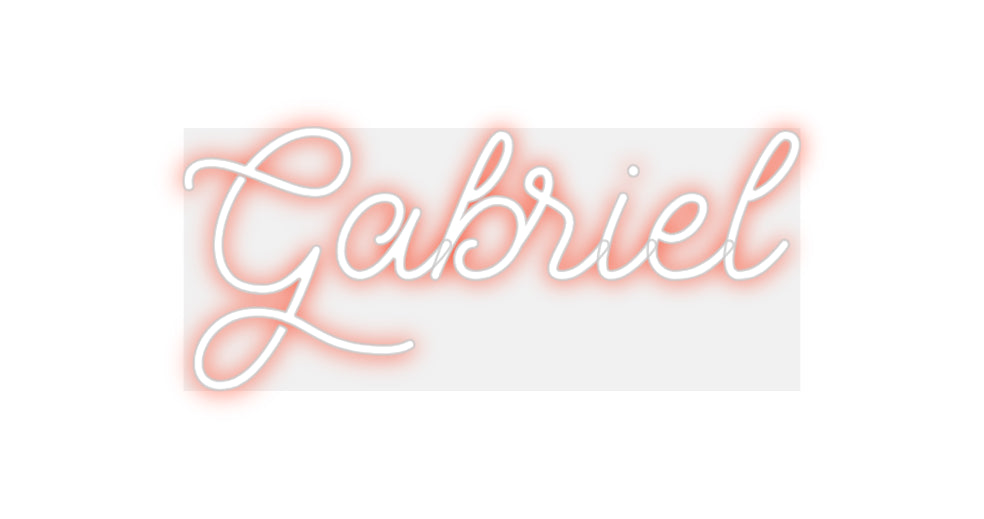 Custom Neon: Gabriel