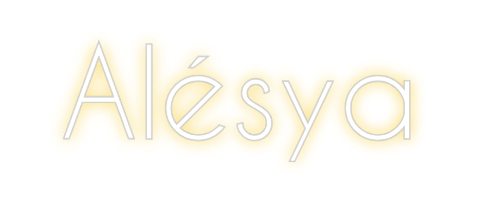 Custom Neon: Alésya