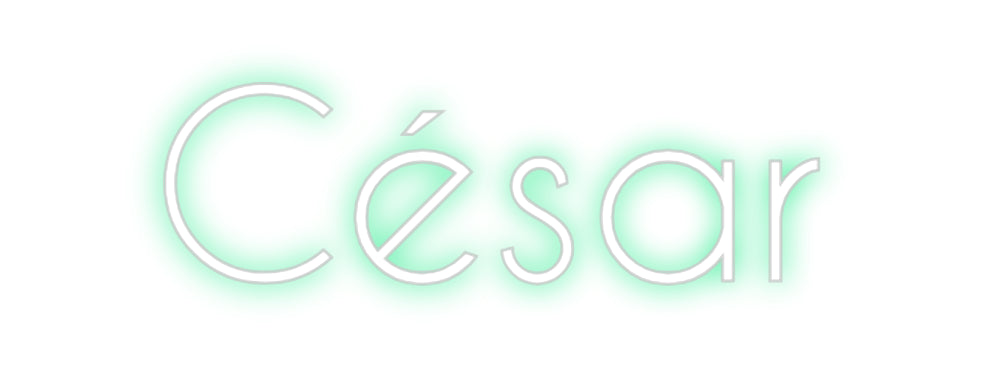 Custom Neon: César