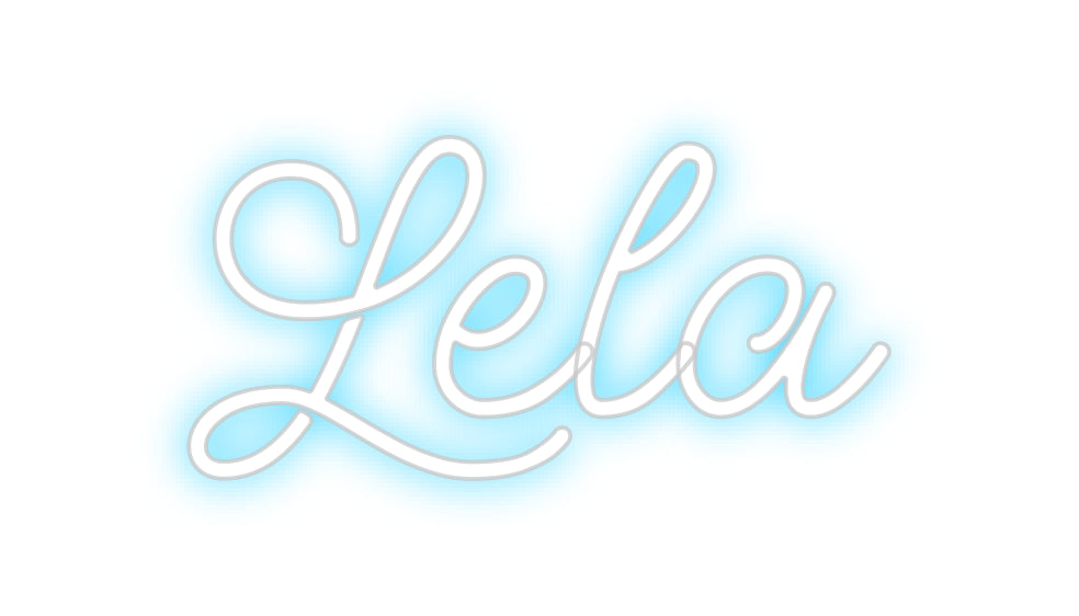 Custom Neon: Lela