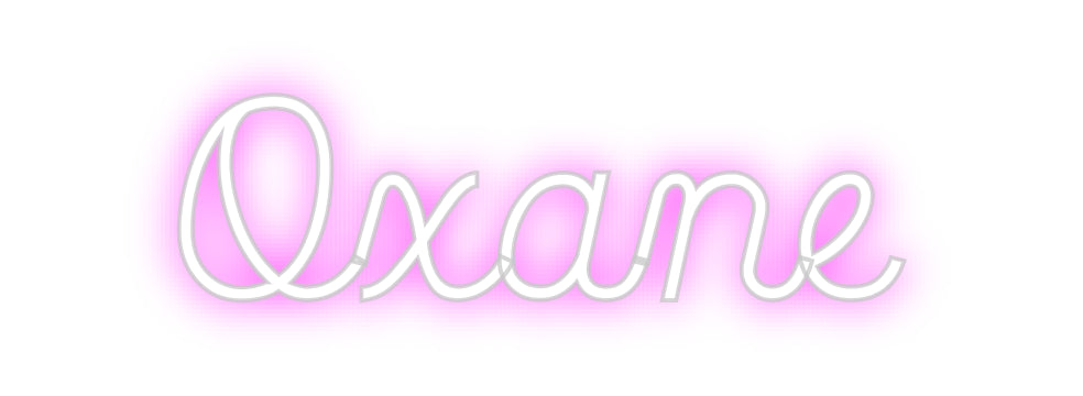 Custom Neon: Oxane