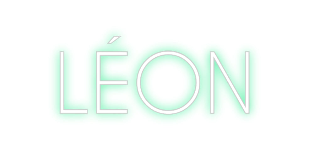 Custom Neon: LÉON