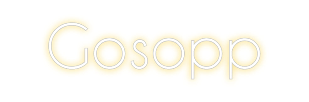 Custom Neon: Gosopp