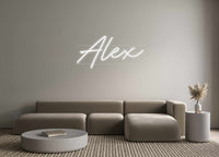 Custom Neon: Alex