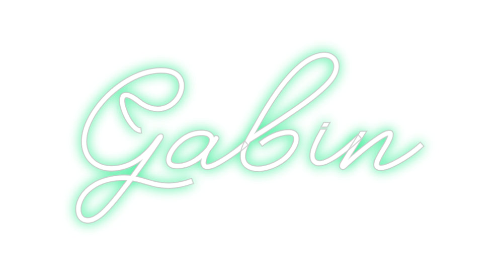 Custom Neon: Gabin