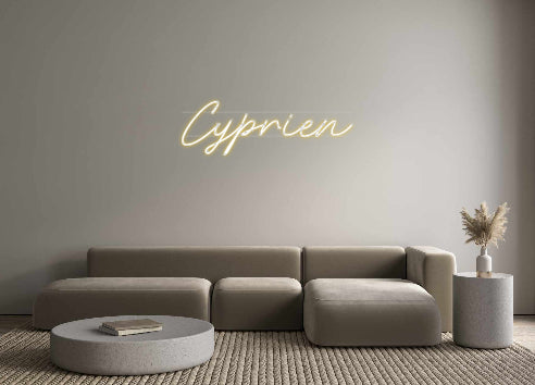 Custom Neon: Cyprien