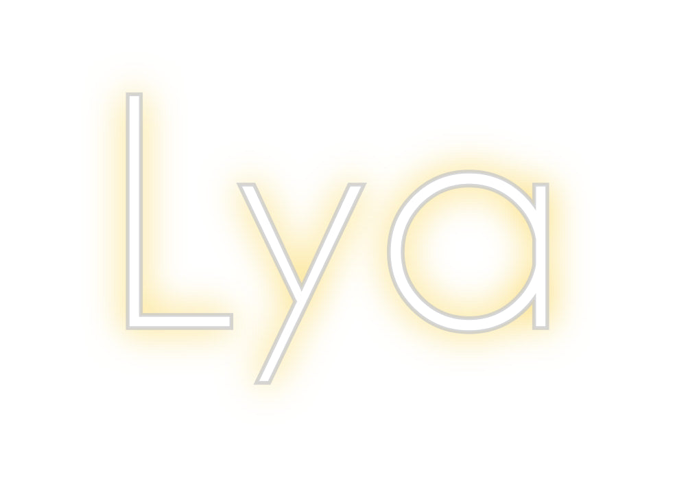 Custom Neon: Lya