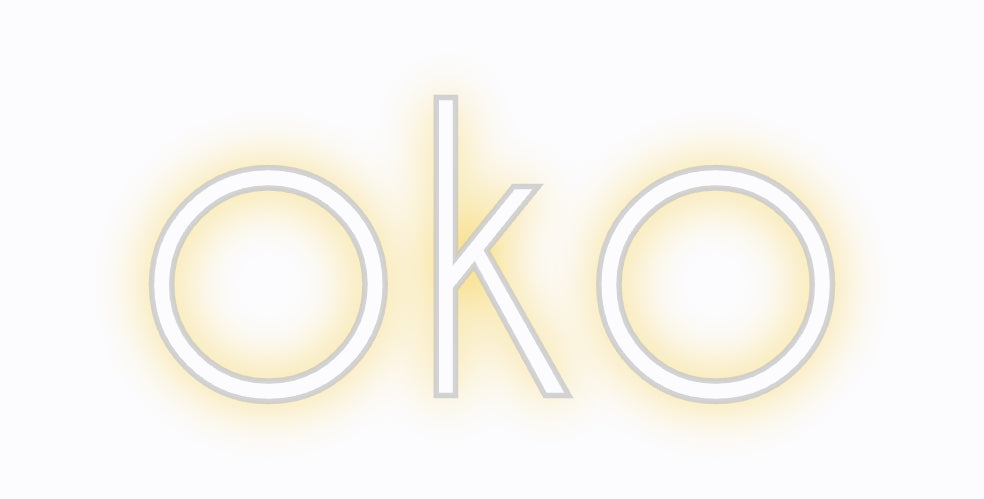 Custom Neon: oko