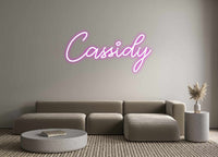 Custom Neon: Cassidy
