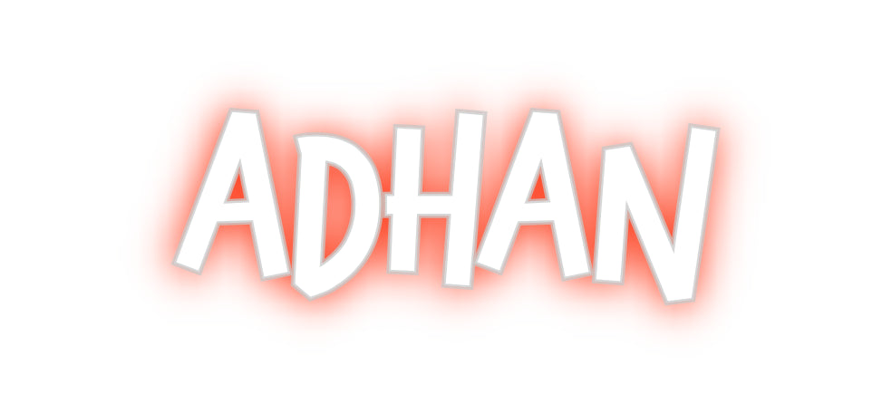 Custom Neon: adhan