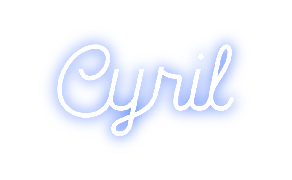 Custom Neon: Cyril