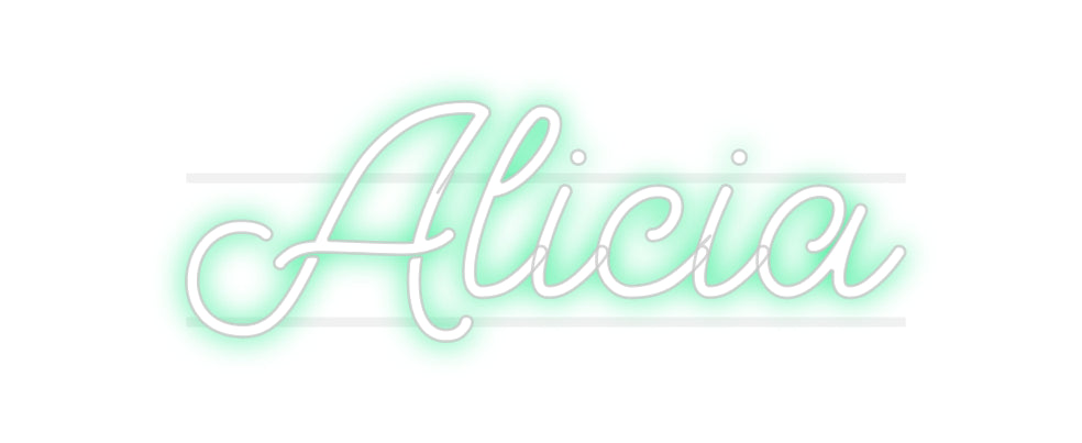 Custom Neon: Alicia