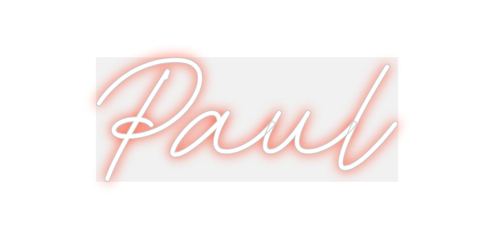 Custom Neon: Paul