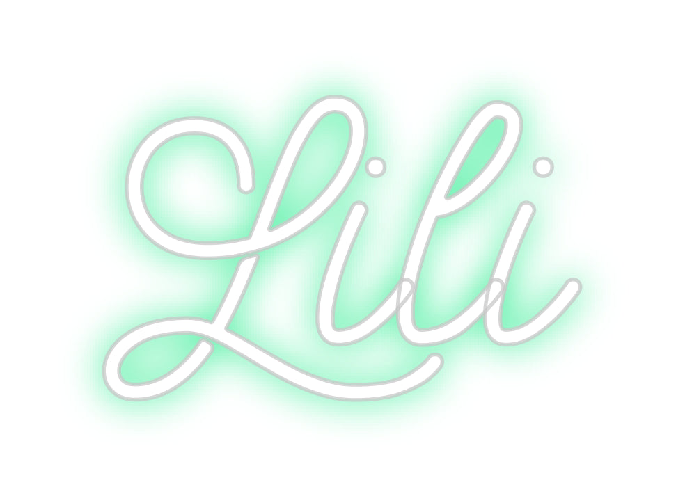 Custom Neon: Lili