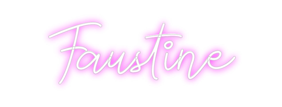 Custom Neon: Faustine