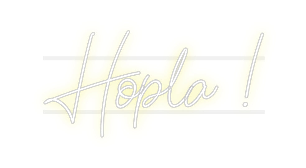 Custom Neon: Hopla !