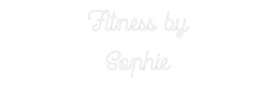 Custom Neon: Fitness by
S...