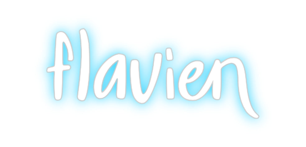 Custom Neon: flavien