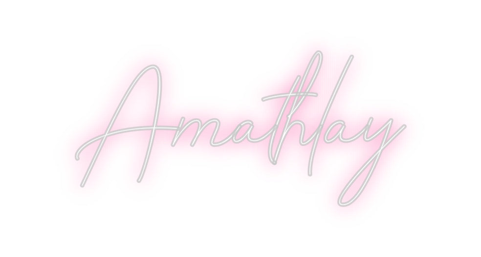 Custom Neon: Amathlay