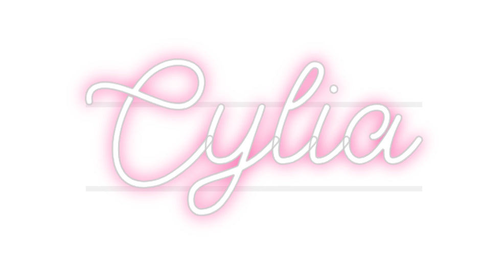 Custom Neon: Cylia