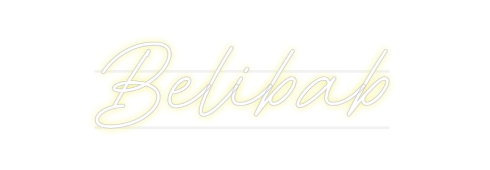 Custom Neon: Belibab