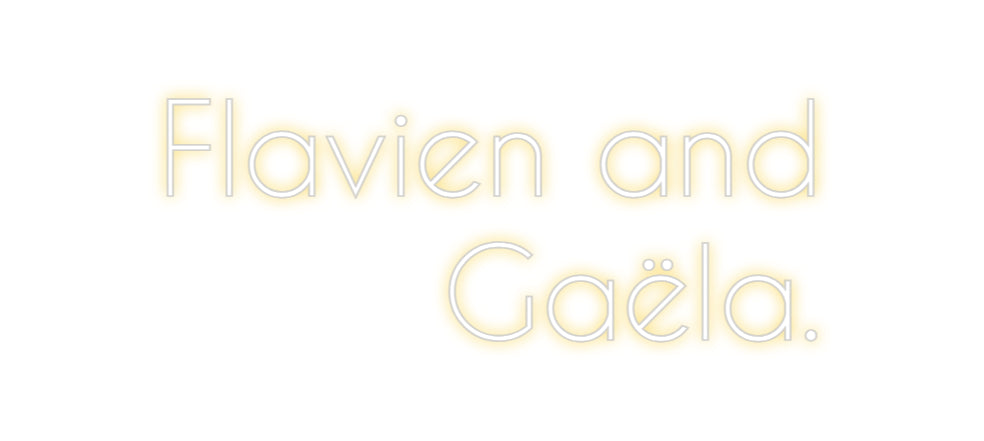 Custom Neon: Flavien and
...