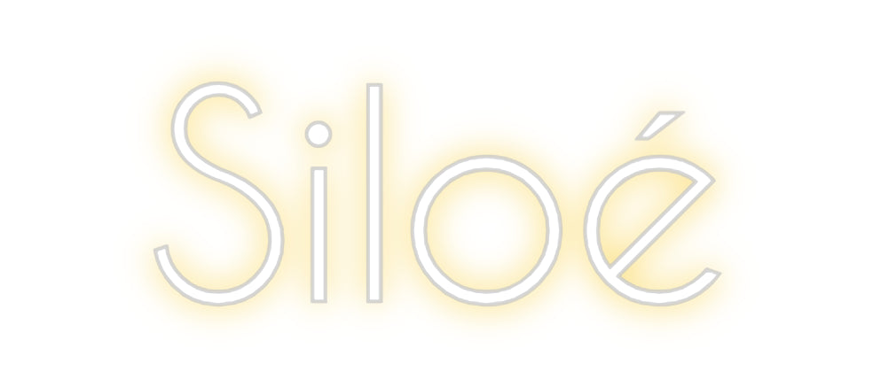 Custom Neon: Siloé