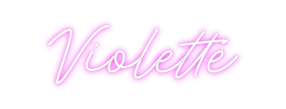 Custom Neon: Violette