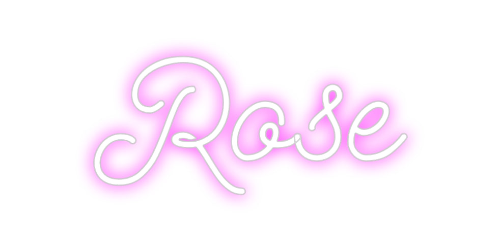 Custom Neon: Rose