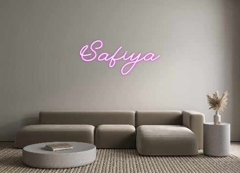 Custom Neon: Safiya