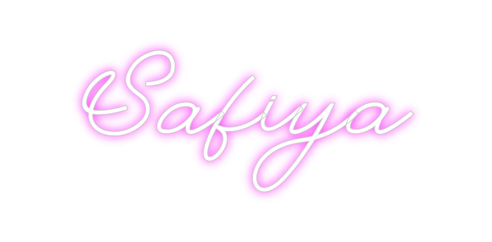 Custom Neon: Safiya