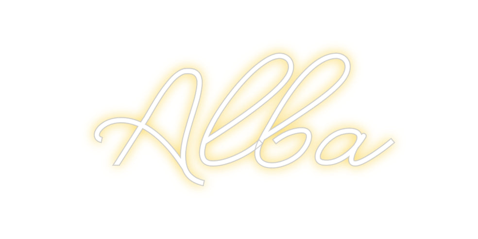 Custom Neon: Alba