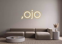 Custom Neon: ,ojo