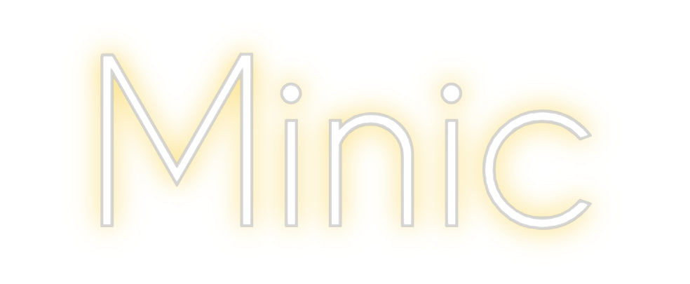 Custom Neon: Minic