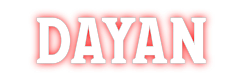 Custom Neon: Dayan