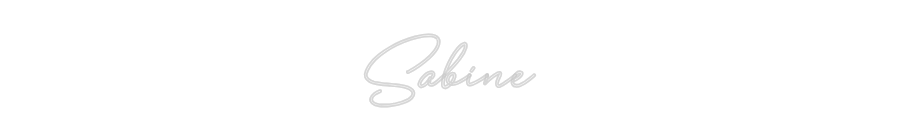 Custom Neon: Sabine