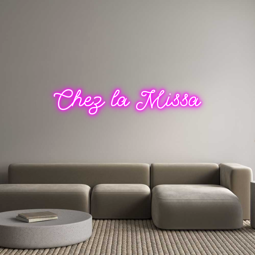 Custom Neon: Chez la Missa