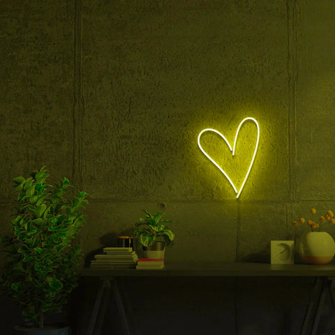 Coeur Neon LED