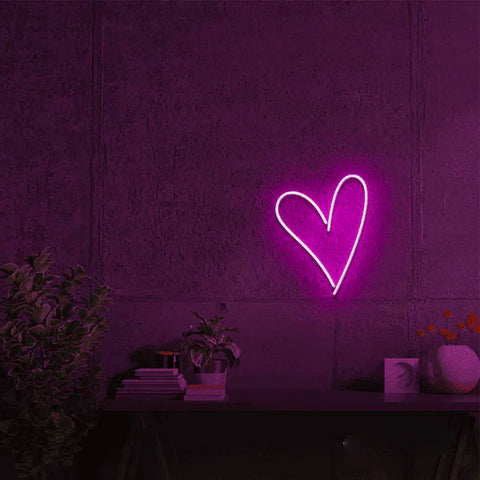 Coeur Neon LED